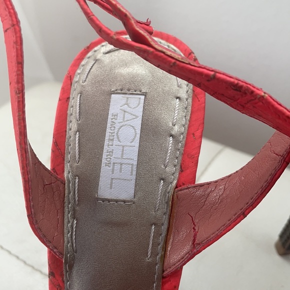 Rachel coral heels - Picture 3 of 9